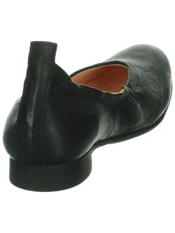 Leren ballerina's 