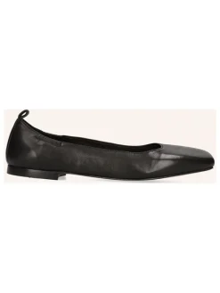 Leren ballerina's 