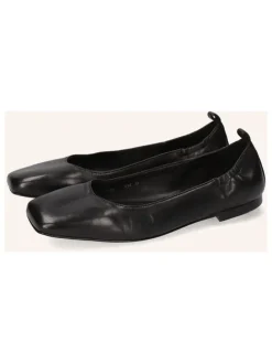 Leren ballerina's 