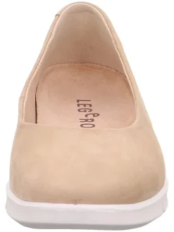 Leren ballerina's 