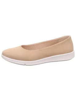 Leren ballerina's 