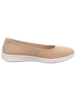 Leren ballerina's 