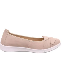 Leren ballerina's 