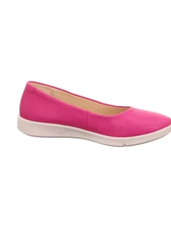 Leren ballerina's 