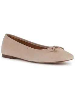 Leren ballerina's 