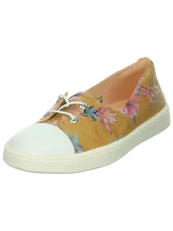 Leren ballerina's 