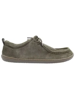 Leren barefootschoenen "Cricket Plus+" kaki