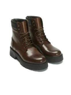 Leren boots bruin