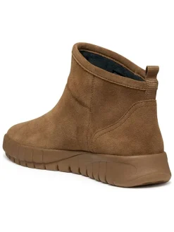 Leren boots camel
