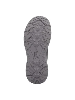 Leren boots "Dypsie" bruin/grijs