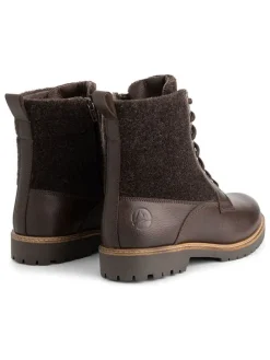 Leren boots "Folge" bruin