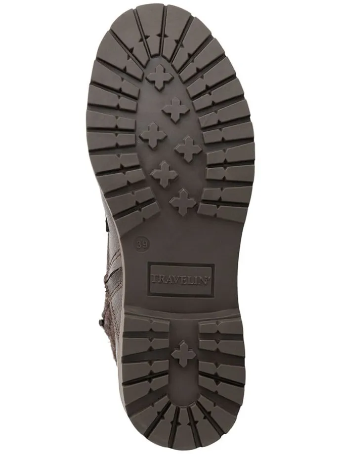 Leren boots "Folge" bruin