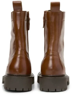 Leren boots lichtbruin