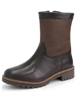 Leren boots "Mygland" bruin