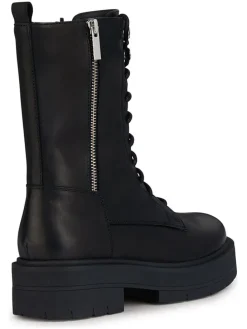 Leren boots "Spherica" zwart