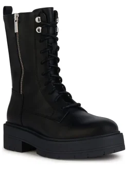 Leren boots "Spherica" zwart