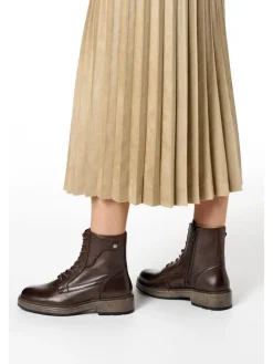Leren boots "Swelen" bruin
