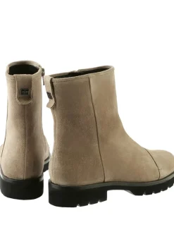 Leren boots "Theo" beige