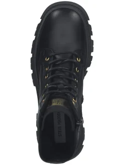 Leren boots zwart