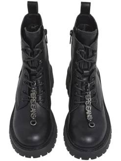 Leren boots zwart