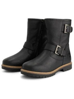 Leren boots zwart