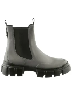 Leren chelseaboots "Adventure" grijs