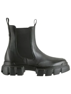 Leren chelseaboots "Adventure" zwart