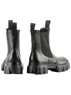 Leren chelseaboots 