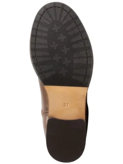 Leren chelseaboots 