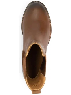 Leren chelseaboots 