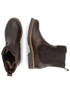 Leren chelseaboots bruin