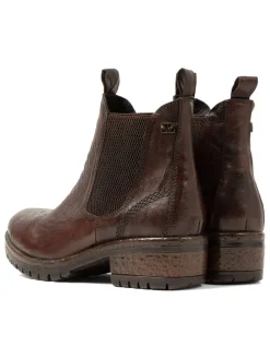 Leren chelseaboots bruin