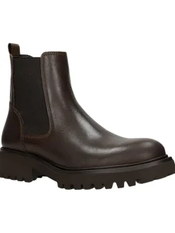 Leren chelseaboots bruin