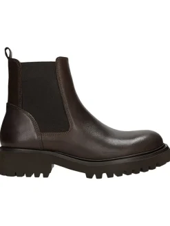 Leren chelseaboots bruin