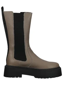 Leren chelseaboots bruin