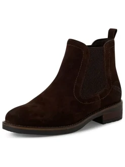 Leren chelseaboots bruin