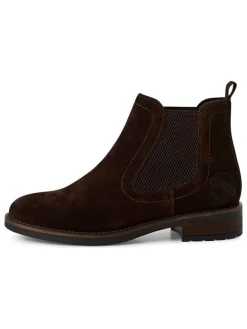 Leren chelseaboots bruin