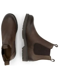 Leren chelseaboots bruin