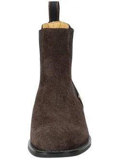 Leren chelseaboots "Fayy" bruin