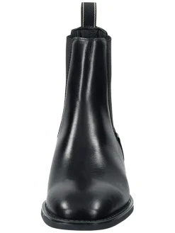 Leren chelseaboots "Fayy" zwart