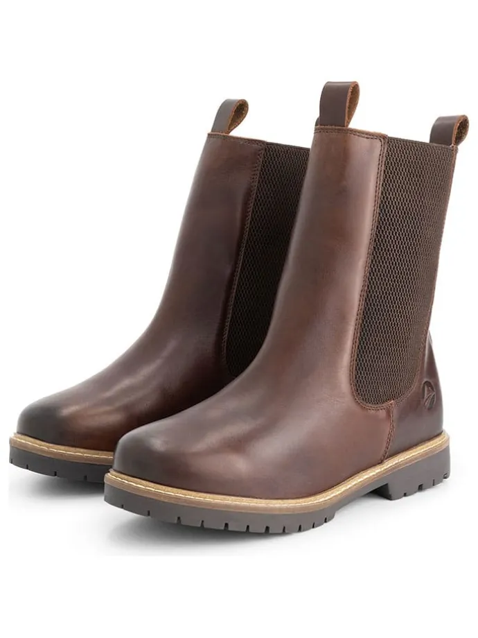 Leren chelseaboots "Ferring" bruin