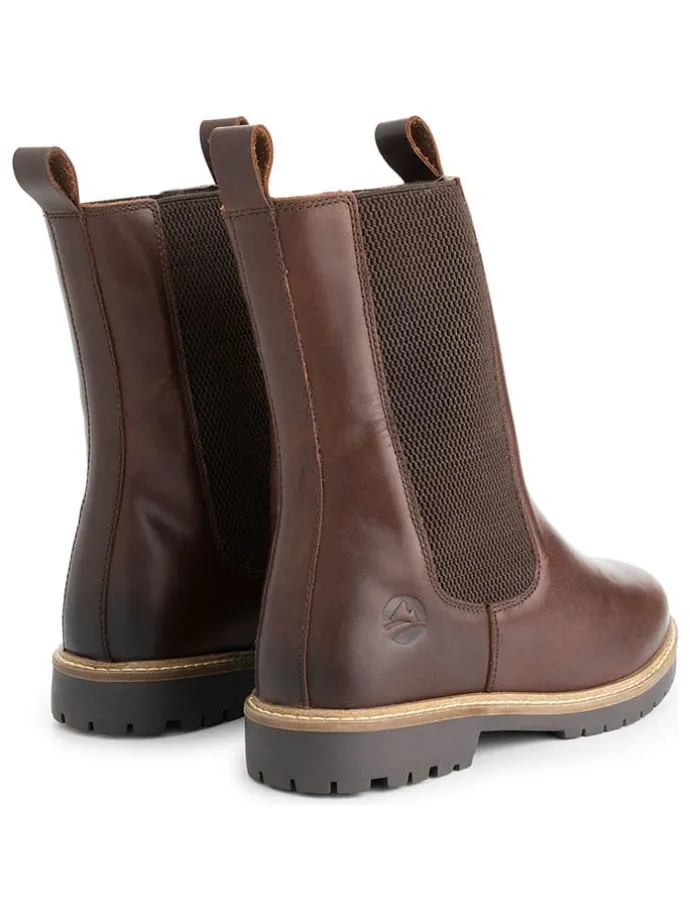 Leren chelseaboots "Ferring" bruin