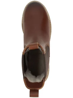 Leren chelseaboots 