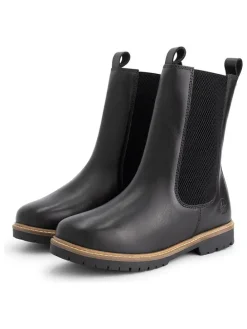 Leren chelseaboots 