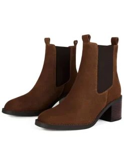 Leren chelseaboots 