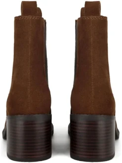 Leren chelseaboots 