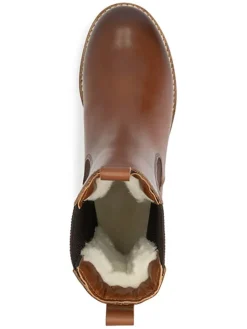 Leren chelseaboots 