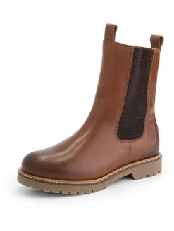 Leren chelseaboots 