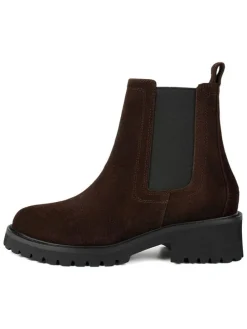 Leren chelseaboots 