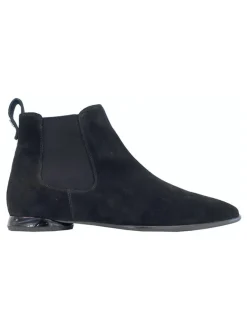 Leren chelseaboots "Jasper" zwart
